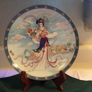 1 of 12 plates from the “Legends of West Lake series”